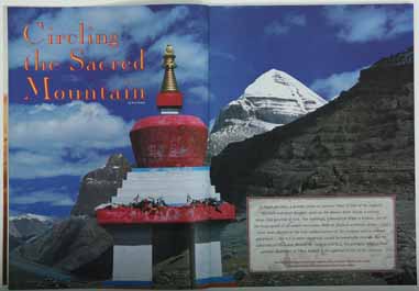 Mount Kailash sacred holy mountain circling circumambulation Tibet
